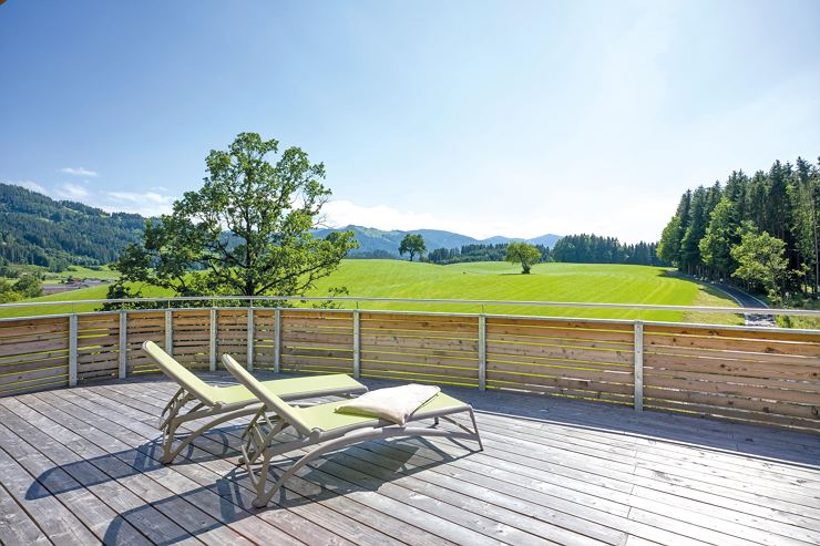 DAS SIEBEN Bad Häring Terrasse Suite