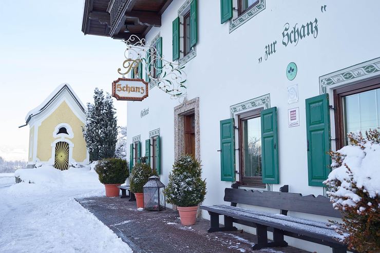 Hotel Zur Schanz Ebbs im Winter