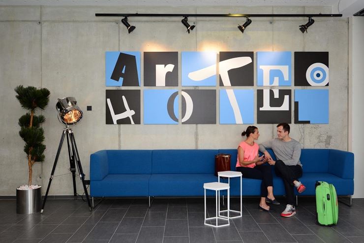 arte Hotel Kufstein - Stadthotel Lobby